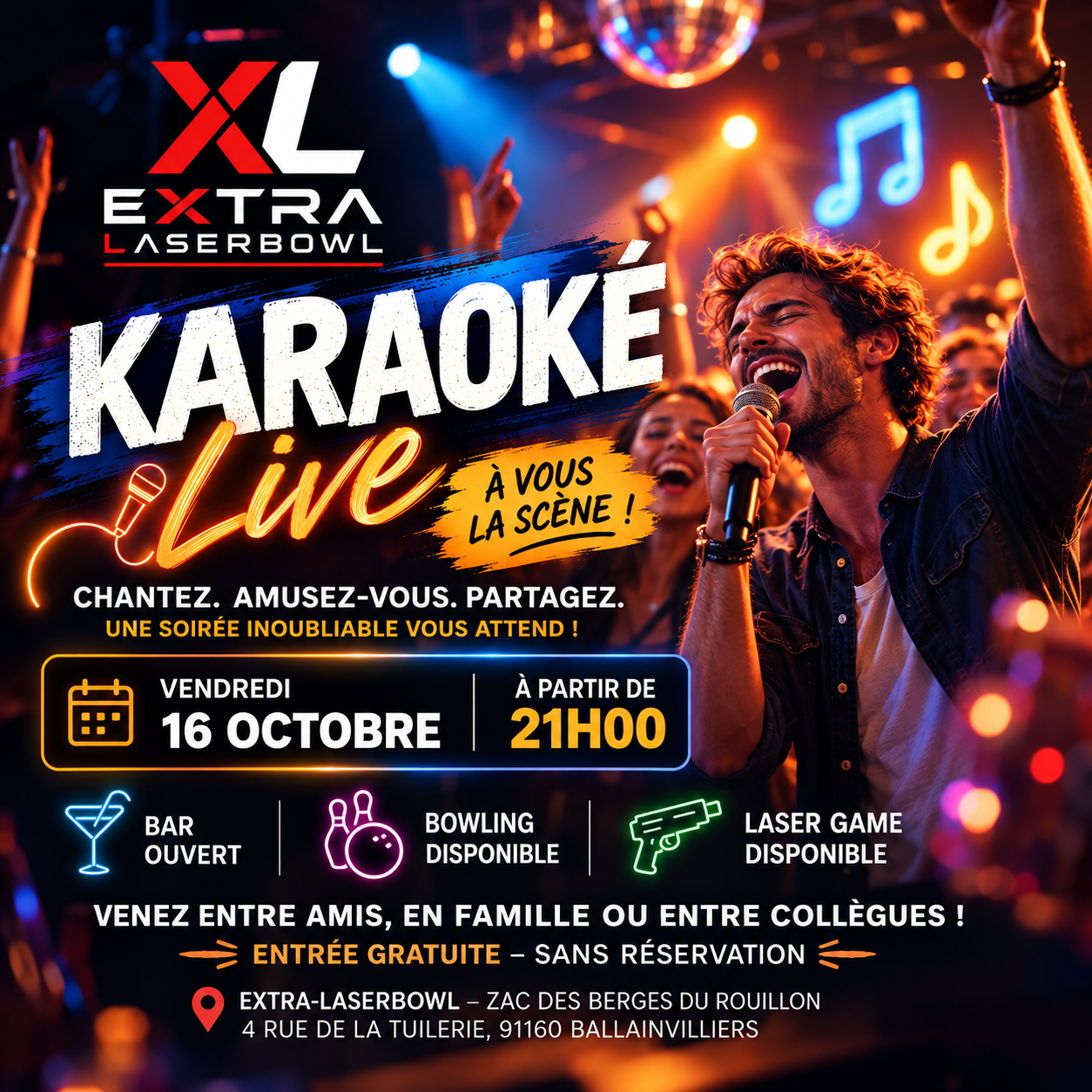 Soirée Karaoké Live