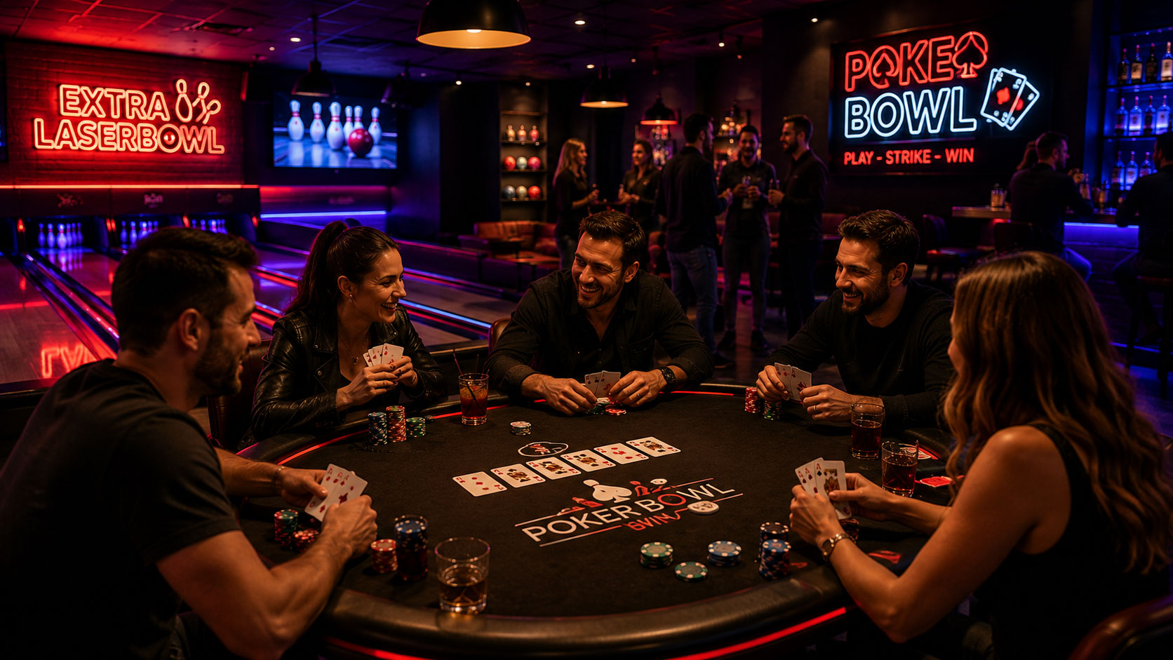Les Poker Bowl ExtraLaserBowl
